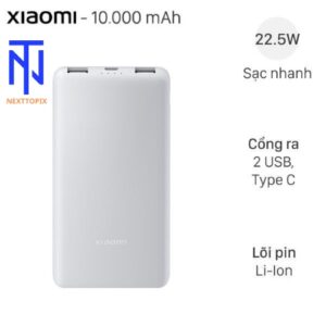Xiaomi Lite P16ZM Type C PD QC Power Bank