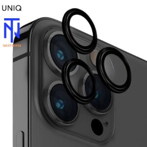 iPhone 15 Pro Max OPTIX ALUMINIUM UNIQ camera sticker